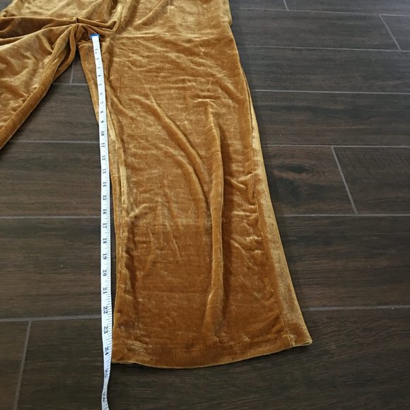 NEW Elodie velvet crop trousers pants size M - Picture 4 of 6